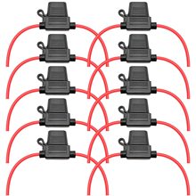 �羳����10PCS��װ 14AWG/������Ƭʽ����˿������·��ˮ֧���׼�