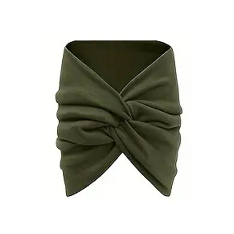 Bohemia Europa y América correa de cabello deportiva damas ancho yoga elástico correa de cabello correa de cabello deportiva toques de cabello