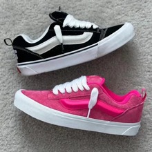 纯原路万斯面包鞋KnuSkool火龙果美式复古潮流休闲防滑厚底面包鞋