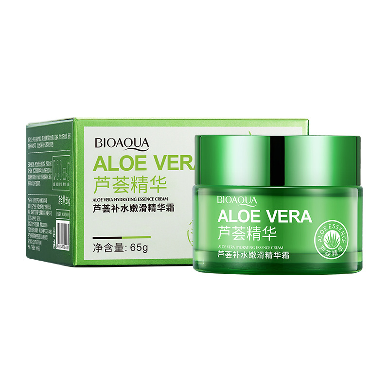 Boquanya aloe hidratante y suave esencia crema hidratante rejuvenecimiento de la piel crema de la piel al por mayor