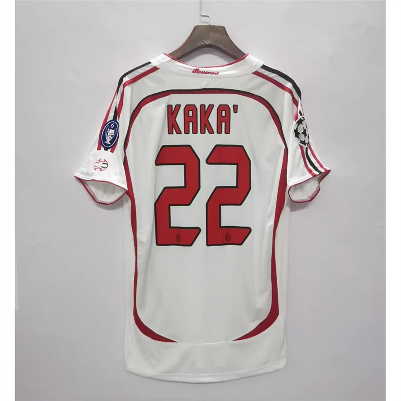 adidas x AC Milan Retro 2006/07 Away Kaka' 22 Jersey White