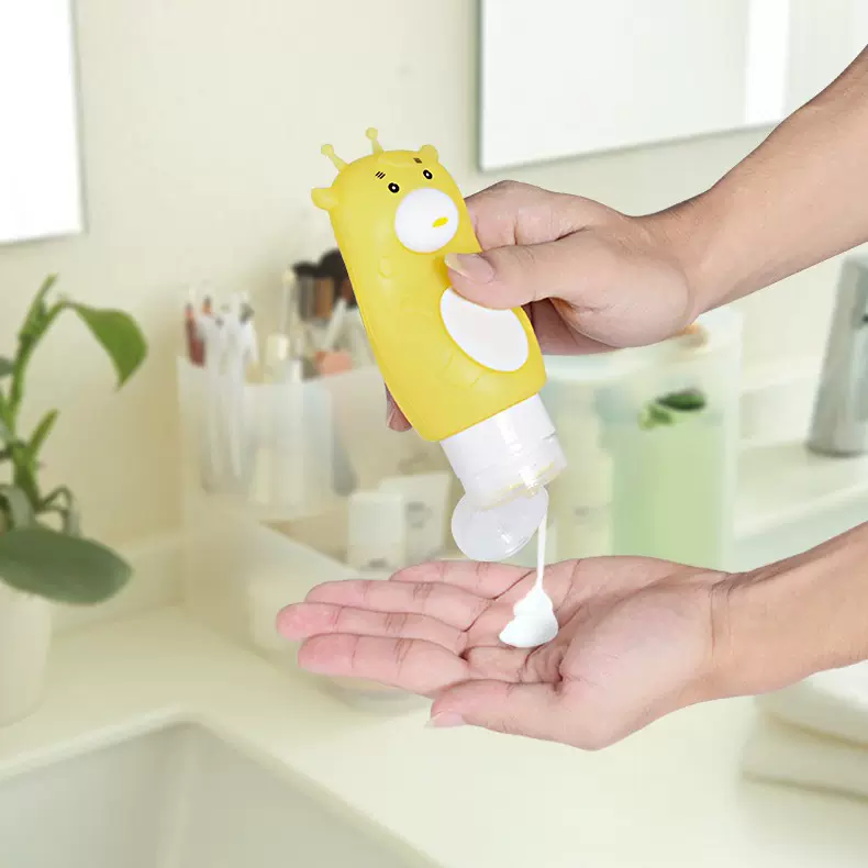 厂家销售硅胶旅行分装瓶套装洗发水化妆品瓶乳液瓶洗手液小收纳瓶