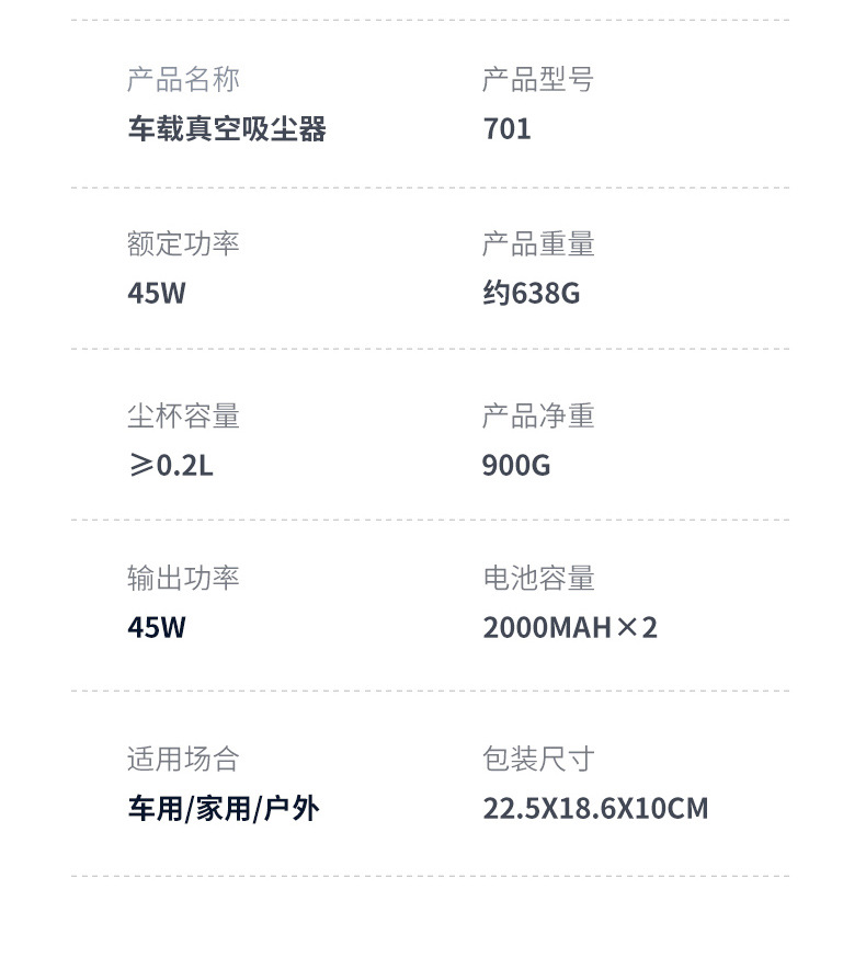 Car Vacuum Cleaner, Car Wireless Charging, Car Home High-Power Vacuum Cleaner, Portable Handheld Vacuum Cleaner