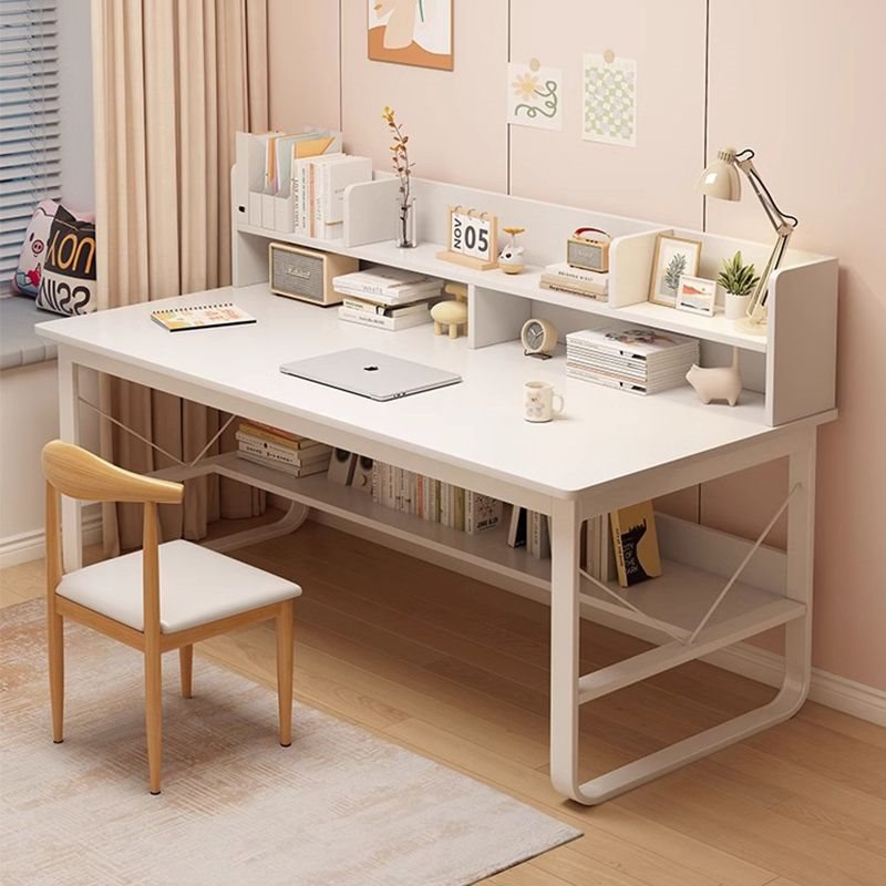 컴퓨터 책상 데스크탑 홈 책상 책장 통합 침실 직사각형 학생 책상 학습 테이블 사무실 책상