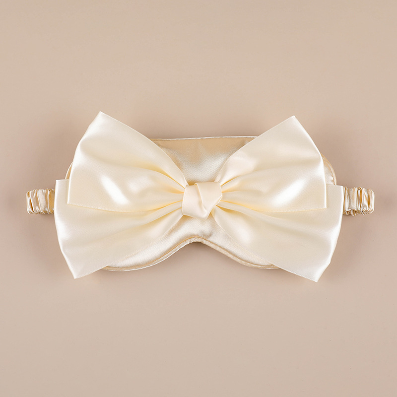 Popular en línea celebridad princesa arco ojo máscara regalo dormir sombreado máscara de ojo aliviar la fatiga ocular sueño máscara de ojo