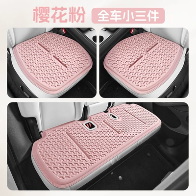 Cushion Summer Cooling Pad Gel | Cool pad - modely-three-small-pieces-for-the-whole-car-sakura-pink
