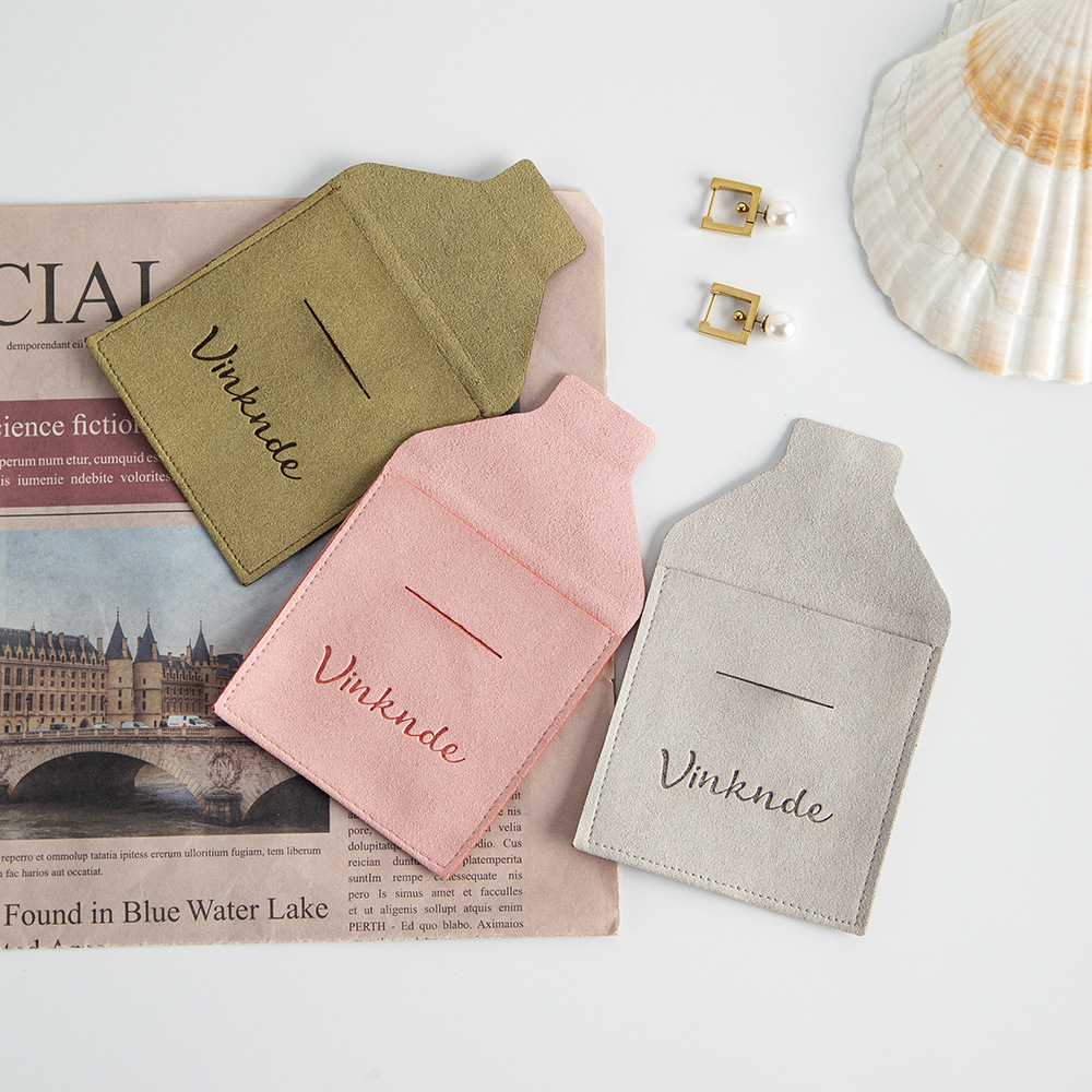 1 Pieza Franela Elegante Estilo Simple A Diario Letra Bolsas Embalaje  Joyería display picture 8