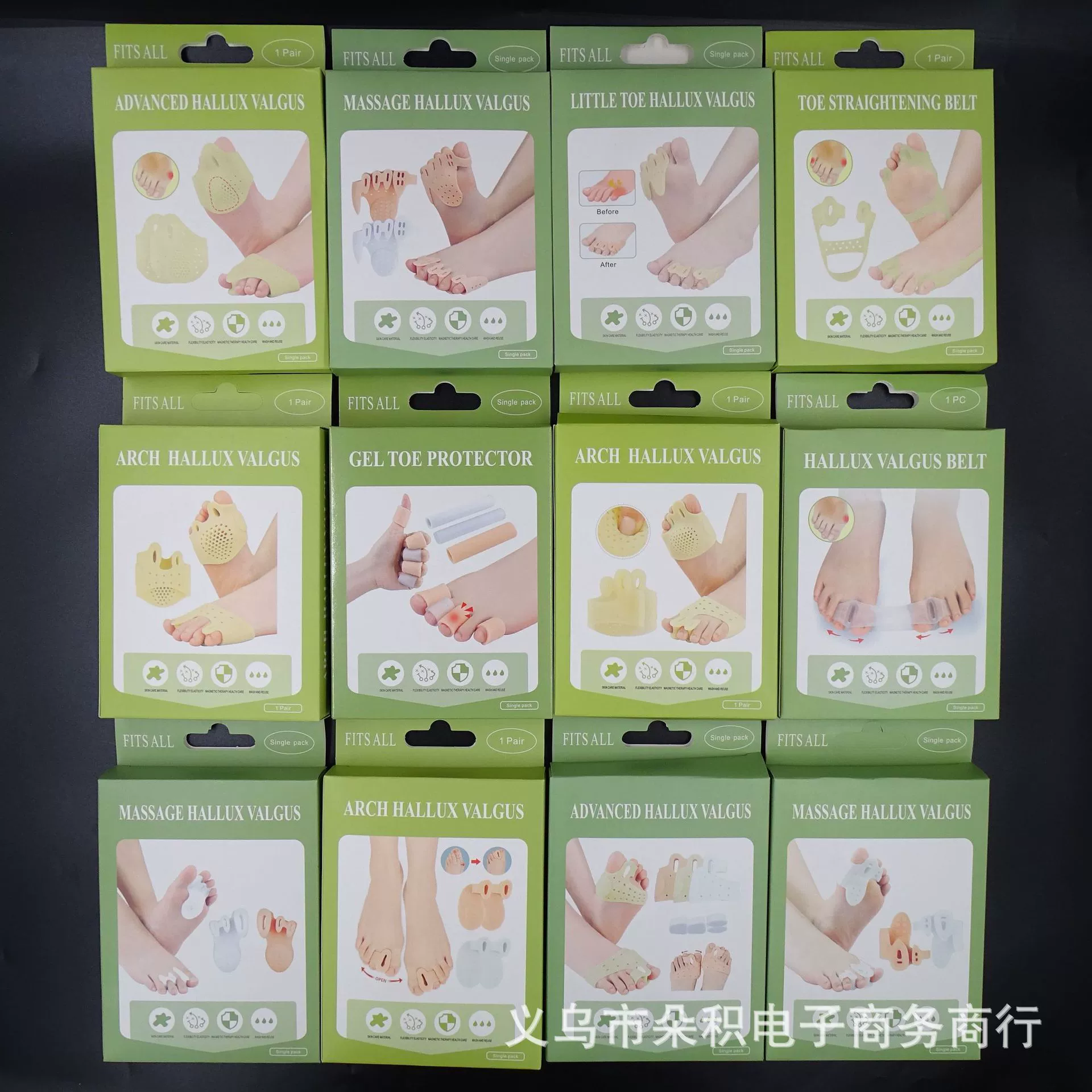 SEBS силиконовая коррекция пальцев ног мягкая и удобная воздухопроницаемая и утолщенная амортизация безболезненная коррекция трансграничной внешней торговли производителей