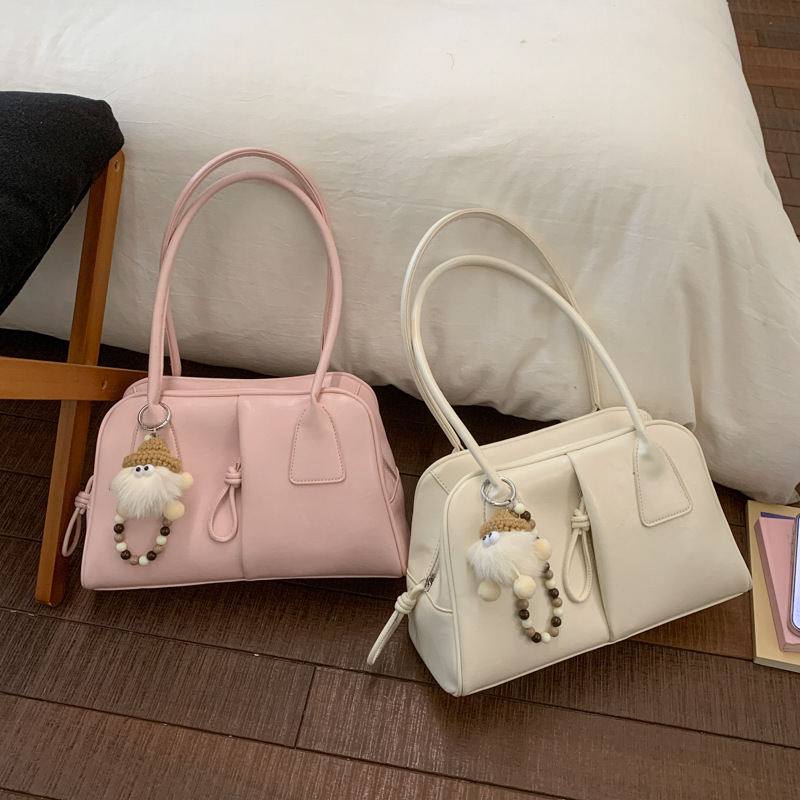 Transfronterizo retro sensación cotidiana bolso debajo de la axila para mujeres 2026 nuevo bolso de moda simple bolso de hombro