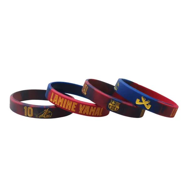 Football Star Yamal Silicone Bracelet Yamal Sports Trendy Gift Souvenir Elastic Waterproof Wristband