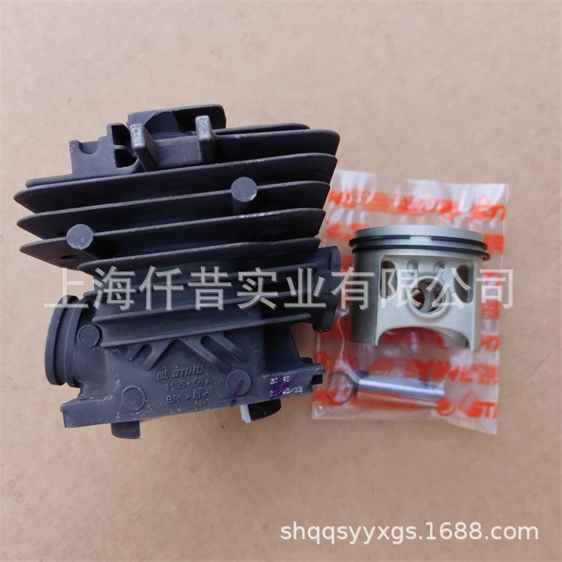 适配斯蒂尔MS361油锯气缸总成1135 020 1211汽缸活塞直径Ø47mm