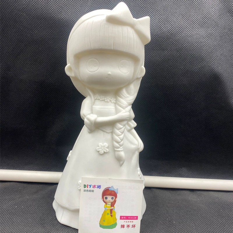 DIY Paintable Doll (Plastic) — Unpainted White Embryo, Multiple Characters, 16–26 cm