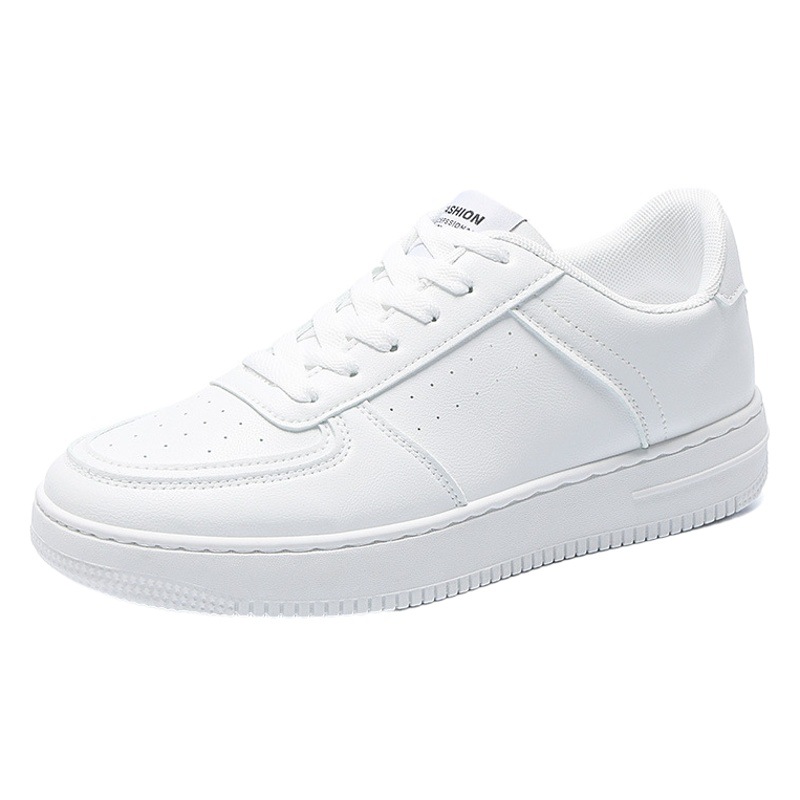 Summer Men's Shoes New Breathable White Shoes Male Students Korean Style Trendy Versatile Sports and Leisure Sneakers Men's Trendy Shoes