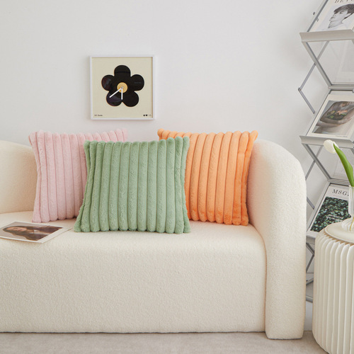 Business Gift Companion Gift Plush Cable Waist Pillow Cushion Bed Headboard Support