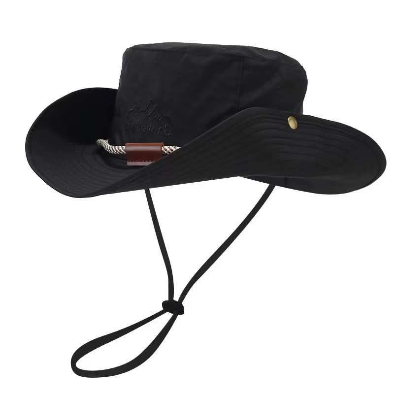 Sombrero de los hombres de verano sombrero de pesca de ala grande protección UV sombrero de pescador protección solar sombra de sol al aire libre sombrero fresco