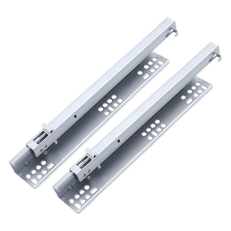 Оптовая Продажа с фабрики два скрытых выдвижных ящика, самовсасывающий демпфирующий бесшумный буфер, Нижняя направляющая ящика