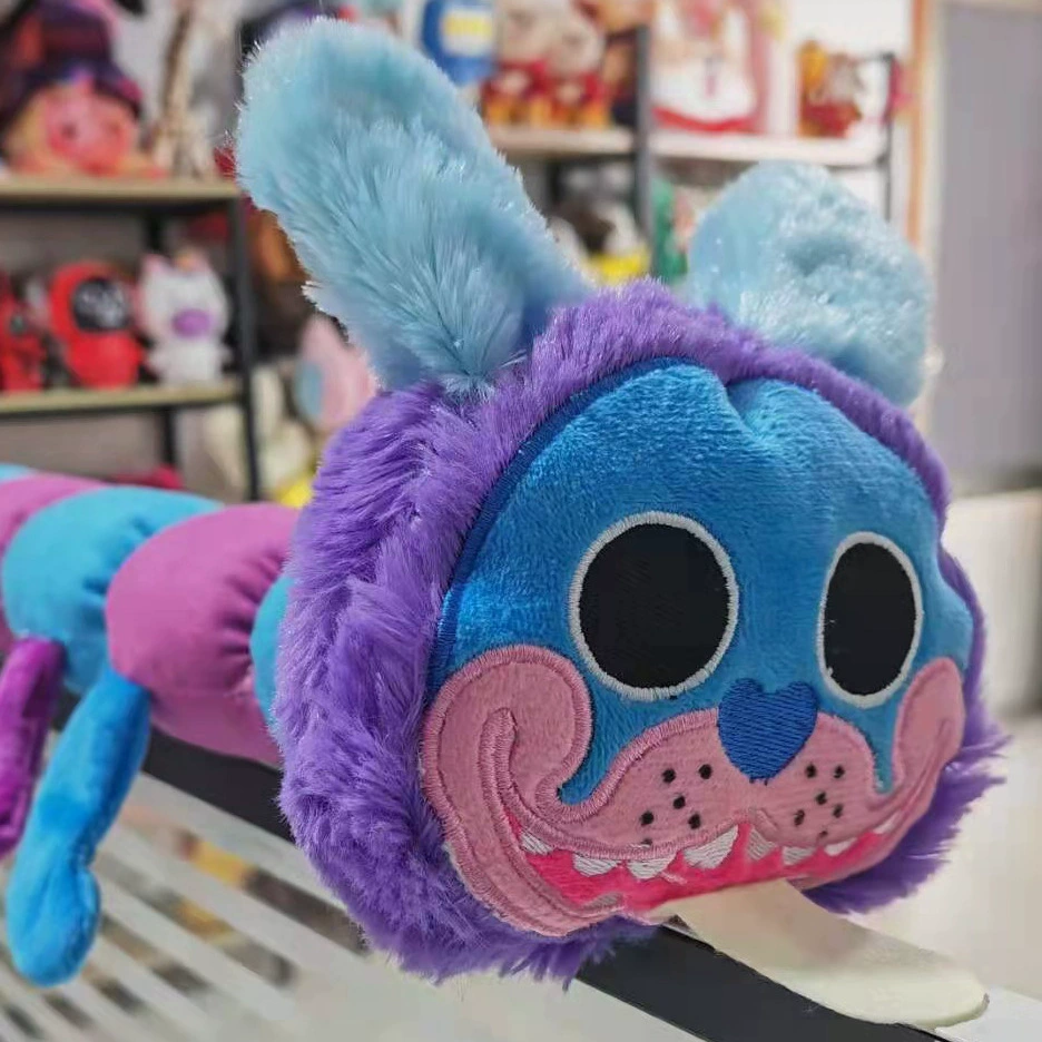 Soft plush toy, doll, custom-made, caterpillar