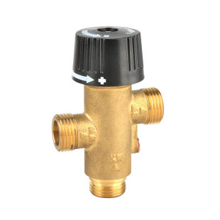 Threaded mixing valve