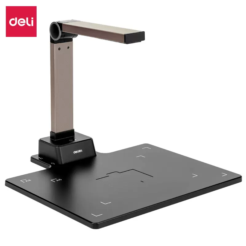 得力15159 高拍仪1500万像素扫描仪高清高速办公A4高拍仪扫描仪