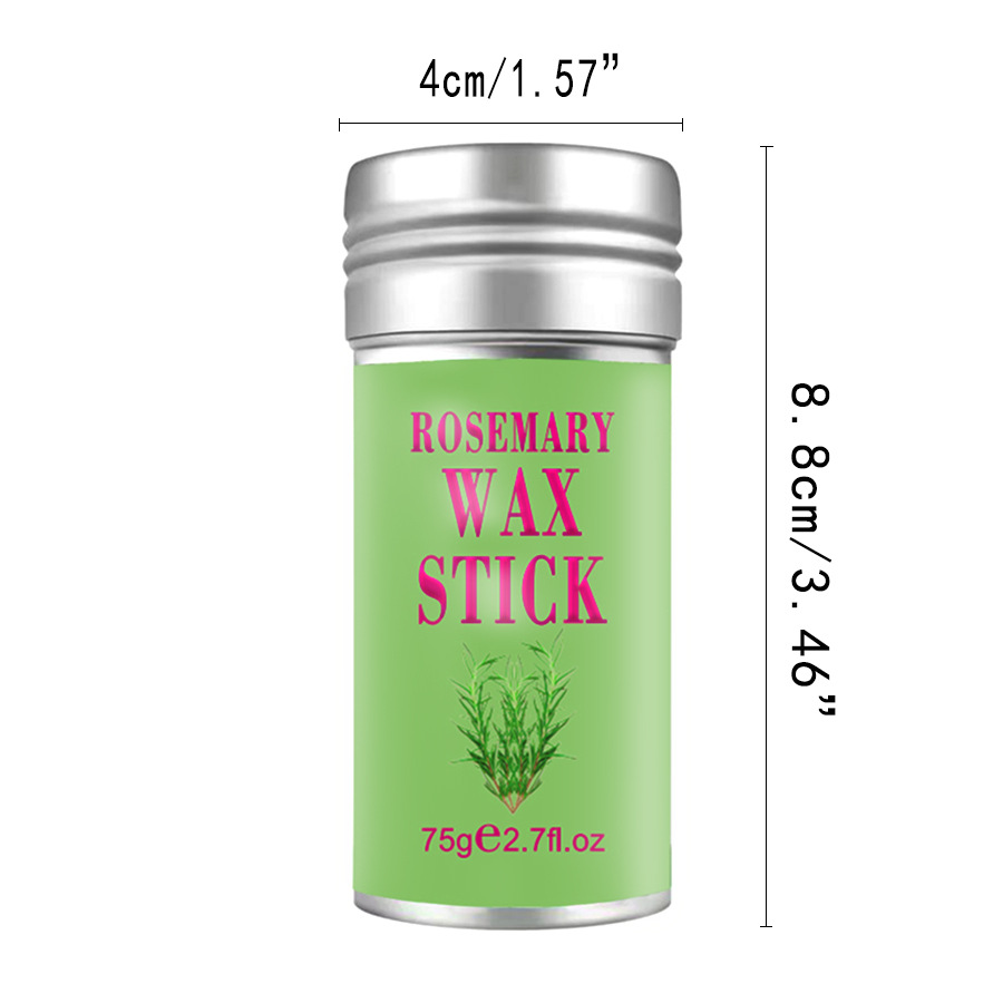 Cera para el cabello IKT en barra, hidratante y estilizante para mejorar el frizz, crema de acabado sólido de 75 g, barra para el cabello para comercio transfronterizo para niños, hombres y mujeres