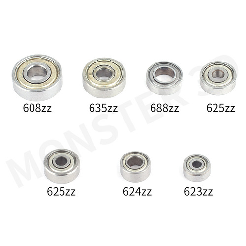 685z 608ZZ 623ZZ 624ZZ 625ZZ 688ZZ 626ZZ 3D Printing Accessories Micro Bearings
