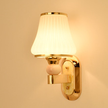 LED新款创意壁灯卧室床头灯美式简约旅馆宾馆宿舍楼酒店客房间灯