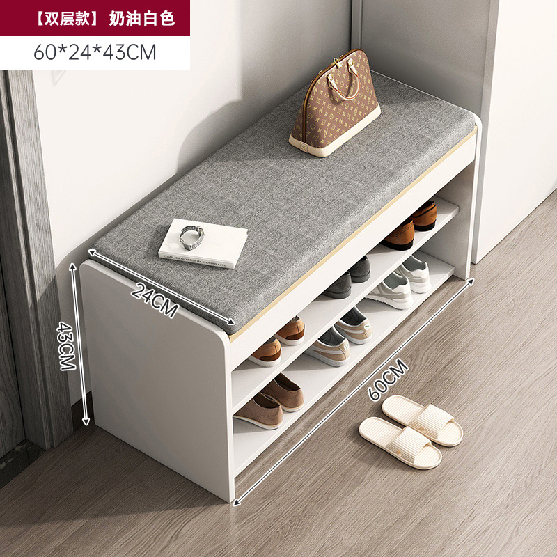 [더블 레이어 두꺼운 모델] 60CM 크림 화이트 (깊이 24CM)✓