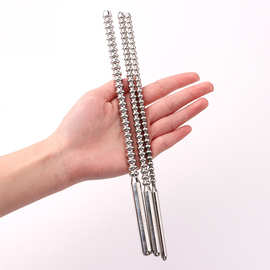 螺纹金属马眼棒男用金属尿道堵导尿管阴茎扩张器同志另类