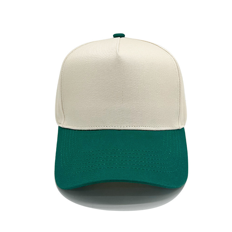 Sombreras de béisbol de algodón transfronterizo bordadas en blanco sombrero de camión de placa de luz sombrero de impresión casual para hombres y mujeres