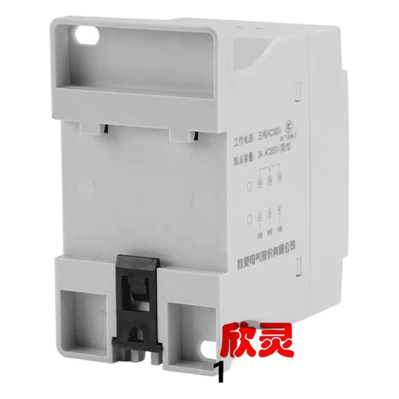 Xinling HHD5-G защита двигателя реле последовательности фазового разрыва пониженного напряжения многофункциональная AC380V