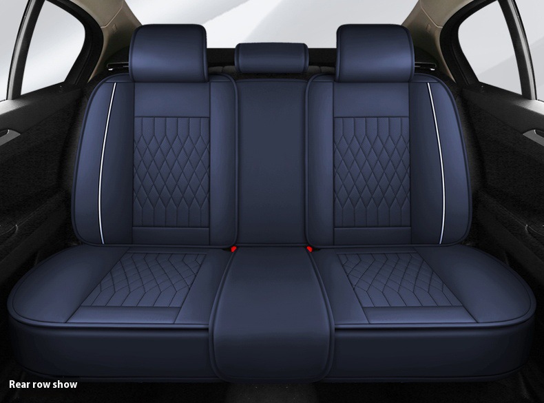 Cross-border Amazon full leather car cushion 3D three-dimensional all-inclusive universal cushion