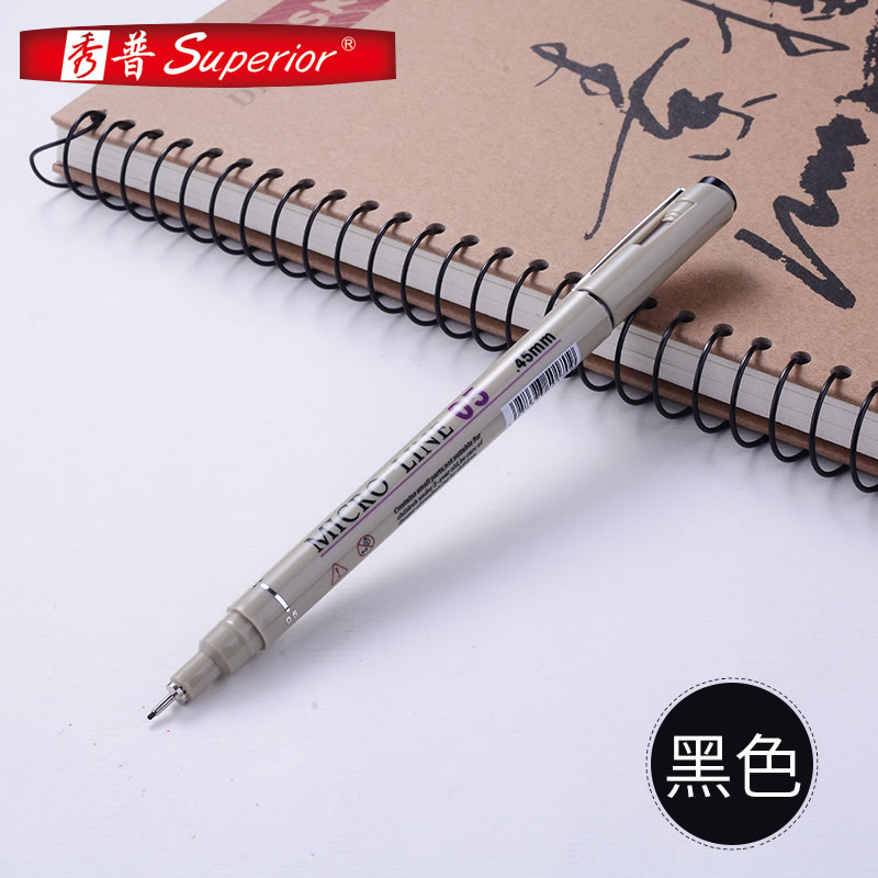 Especial transfronterizo para xiupu 12-color aguja pluma diseño dibujo gancho pluma anime dibujo pluma a base de agua 807c