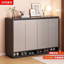 鞋柜家用门口楼道大容量门厅玄关柜进门收纳简约储物柜阳台小鞋柜