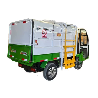 three-wheeled garbage transfer vehicle, Elektrik zibil maşınları