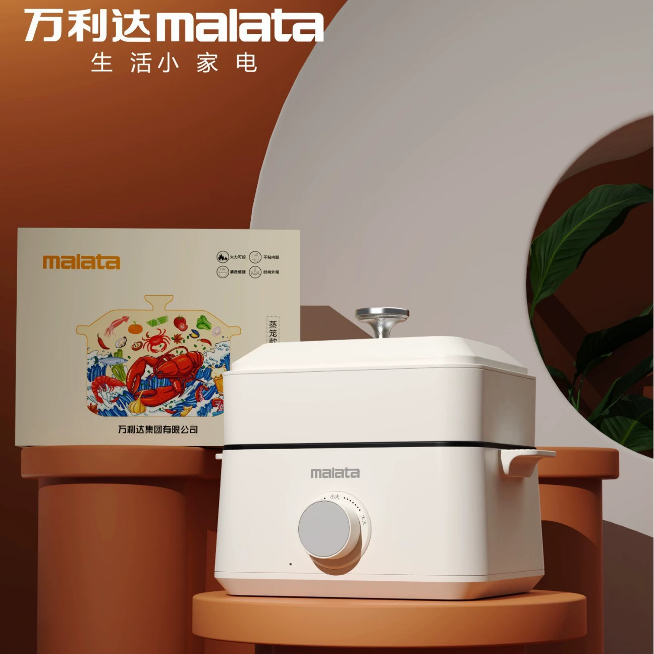 Wanlida многофункциональная электрическая кастрюля «все в одном», бытовая электрическая кастрюля с пароваркой, оптовая продажа, маленькая пароварка