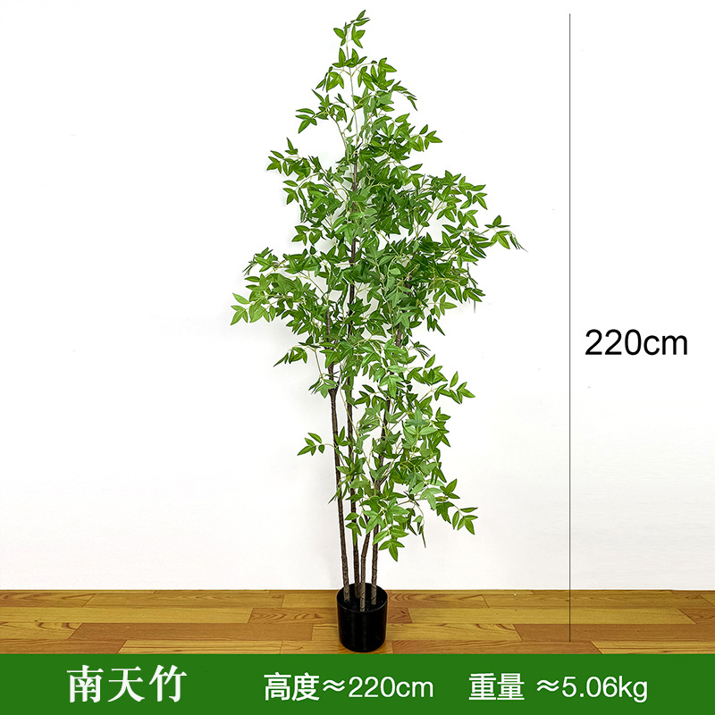 Simulación de bambú, decoración de interiores, mamparas de partición, bambú falso, muro de contención, paisajismo, decoración al aire libre, plantas de bambú en macetas, plantas verdes encriptadas