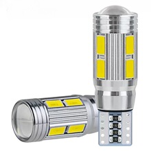 ����LEDʾ����T10 3030 10smd���յ� �ĵƵ� W5W ����С����