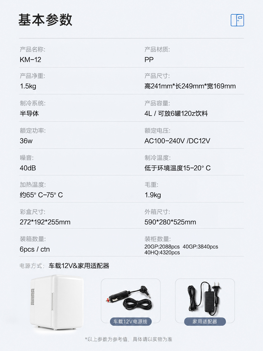 [Sample Link] Portable Semiconductor Refrigerator for Car, Dormitory, Rental, Dual-use for Car and Home, Mini Car Refrigerator