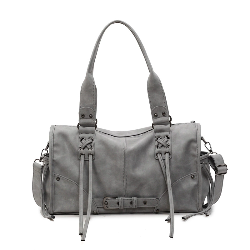Retro handheld shoulder bag, pillow, capacious one-shoulder bag, high-end