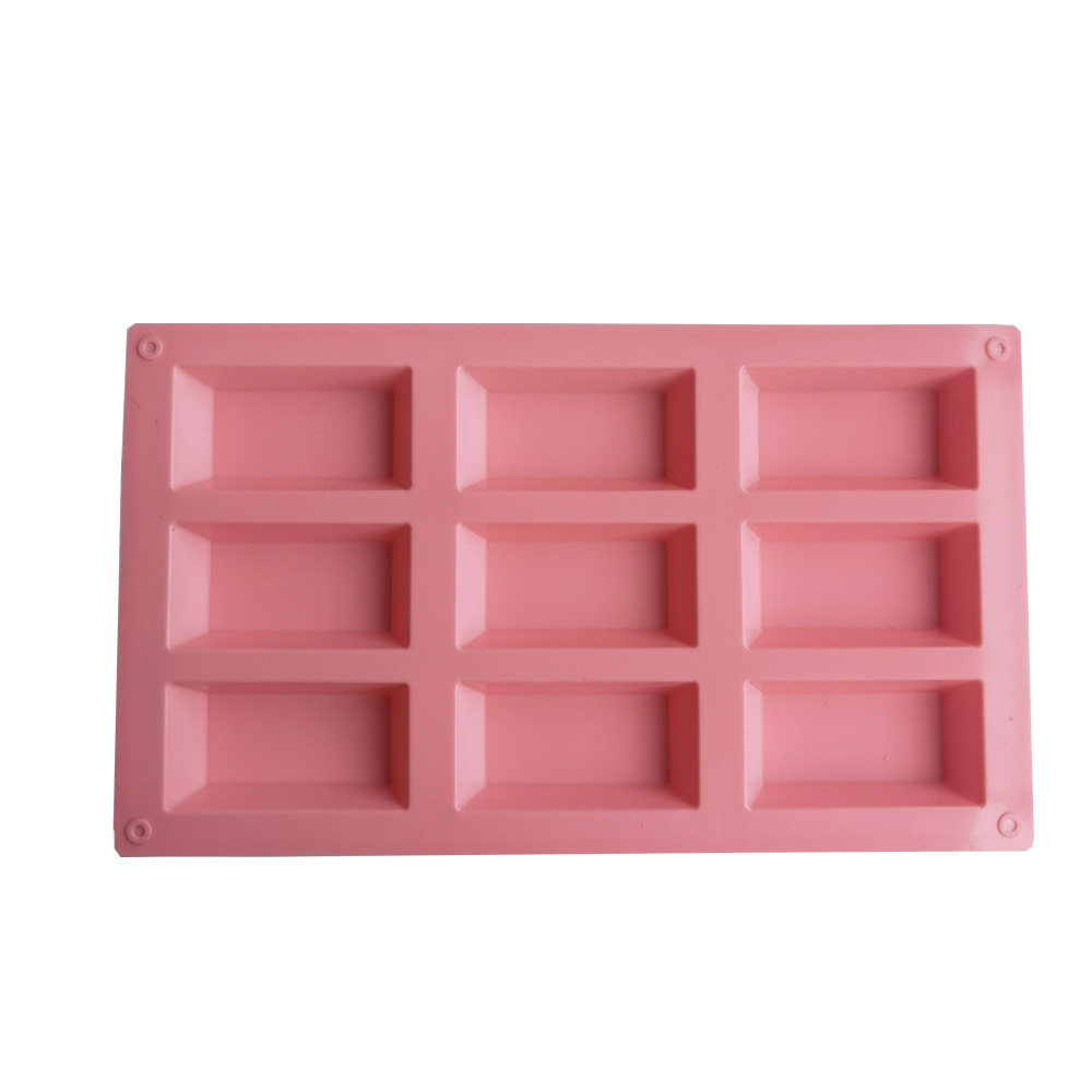 9 Lian Fei Nan Nieve 115 molde de silicona pastel helado pudín molde de postre jabón utensilios