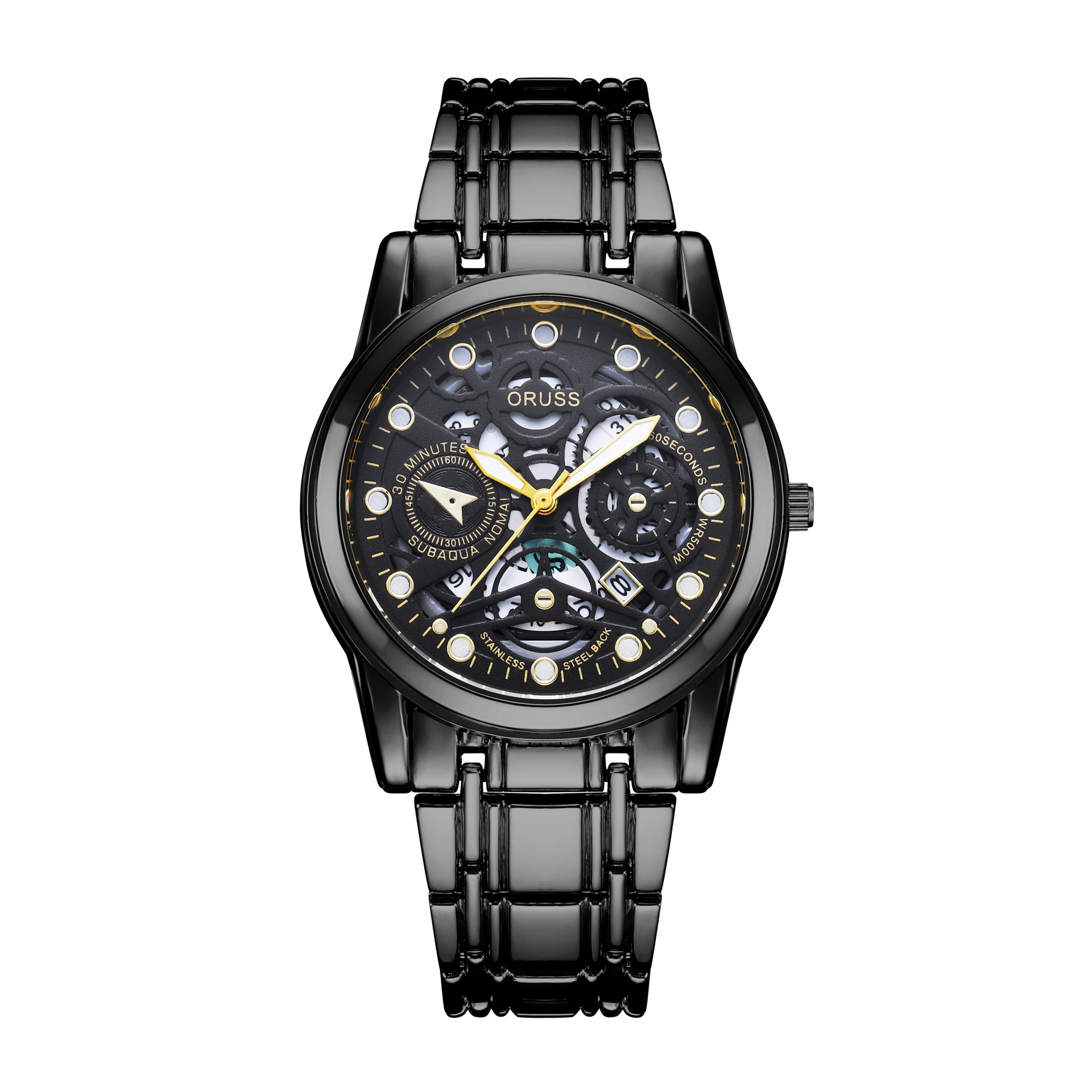 검은 얼굴이 있는 속이 빈 검은색