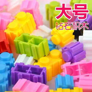 Крупные алмазные конструкторы для мальчиков 3–6 лет