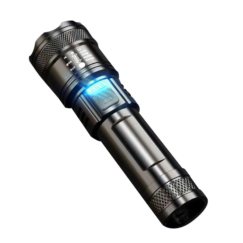 Electronic display flashlight