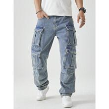B 46606 Japanese Cargo Straight Jeans ��ϵ��װֱͲ���¿�