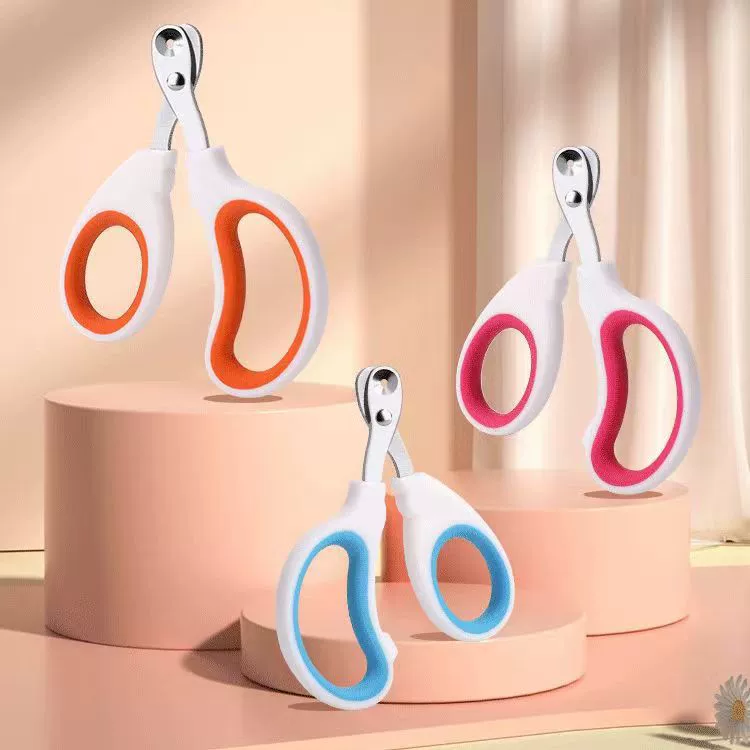 Когтерезы для собак и кошек, с защитой от случайных порезов, с одним отверстием для удаления кровеносных сосудов, портативные.