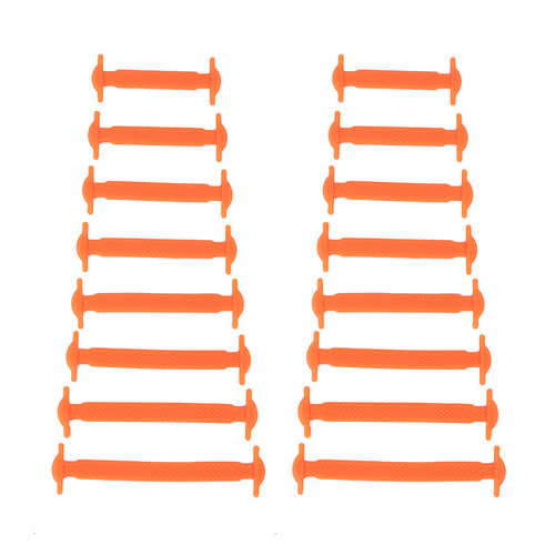 Amazon Lazy Unbind Rainbow Sports Unfastened Silicone Shoelaces Elastic Colorful Velcro Shoelaces