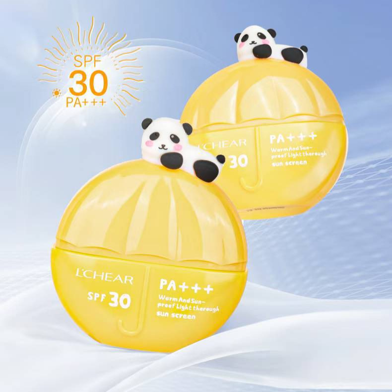 蕾琪Q6248清透倍润防晒乳SPF30亲润隔离防晒霜可爱学生便携带批发