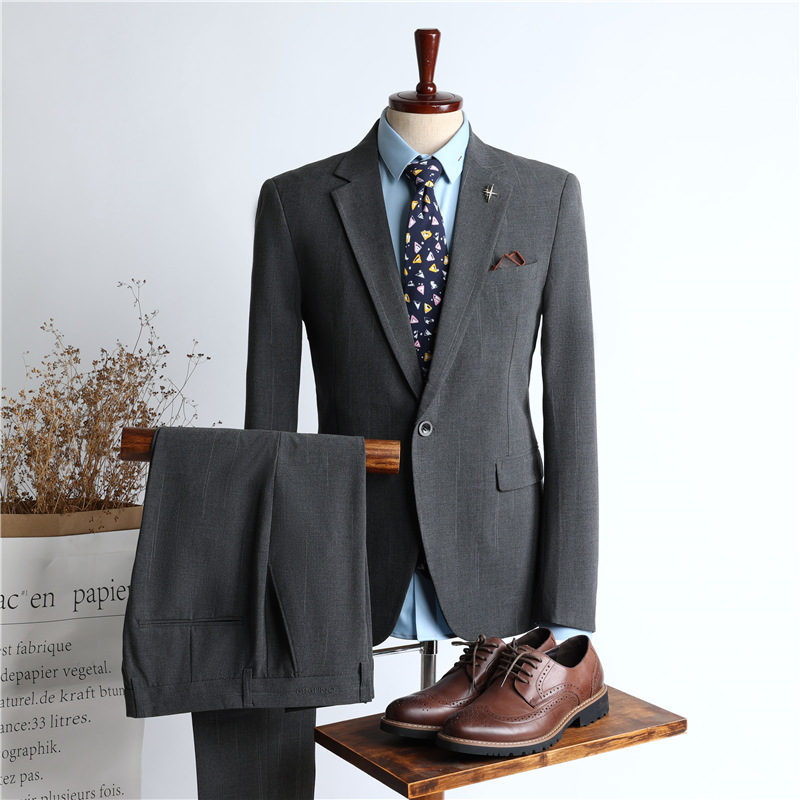 Mid -gray (suit+trousers)