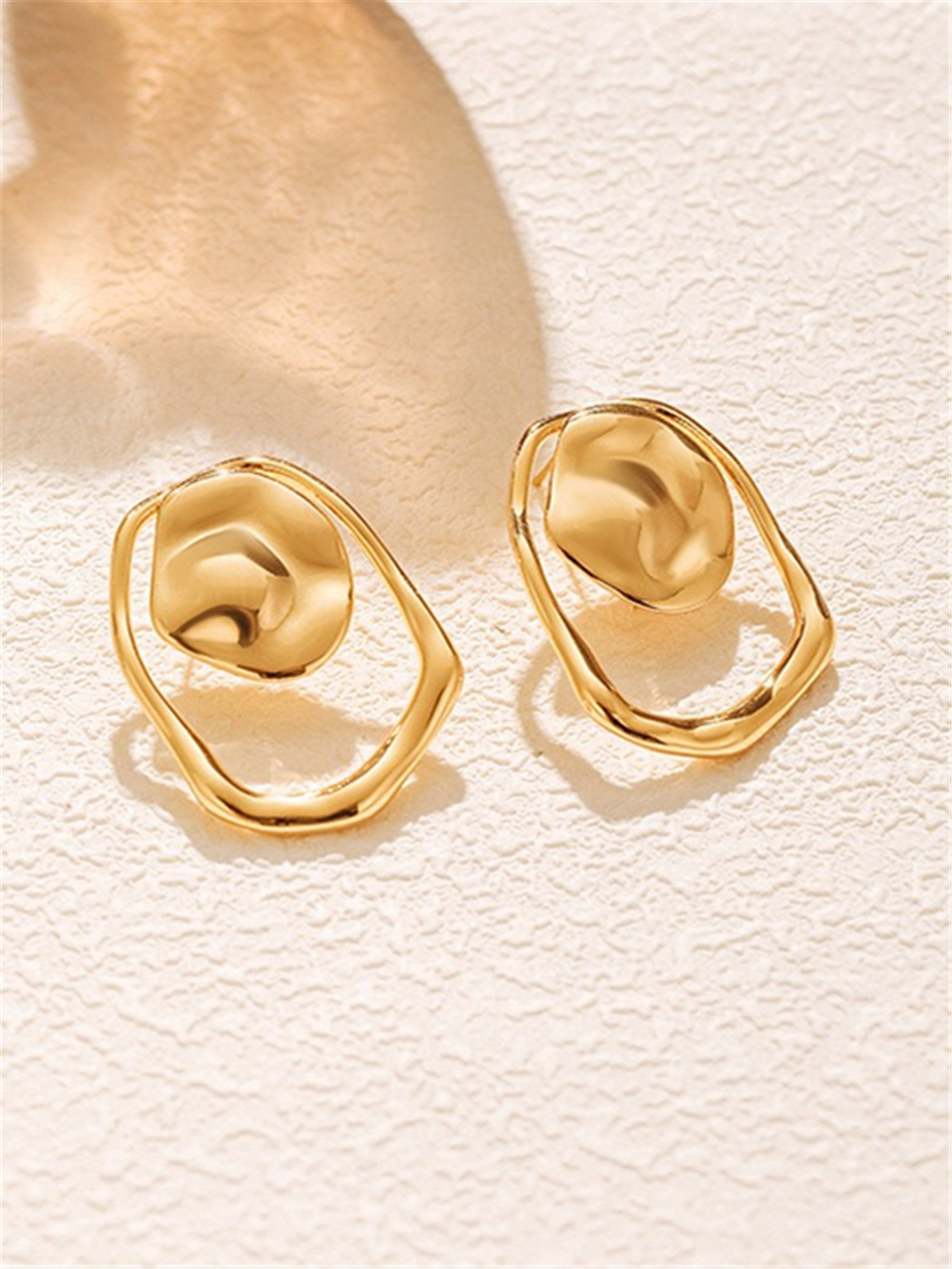 Ear Studs Classification 1 Pair Retro Simple Style Geometric Alloy Ear Studs