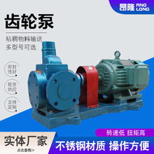 YCB圆弧泵电动油泵吸油泵化学粘液输送泵工业增压泵齿轮油泵供应
